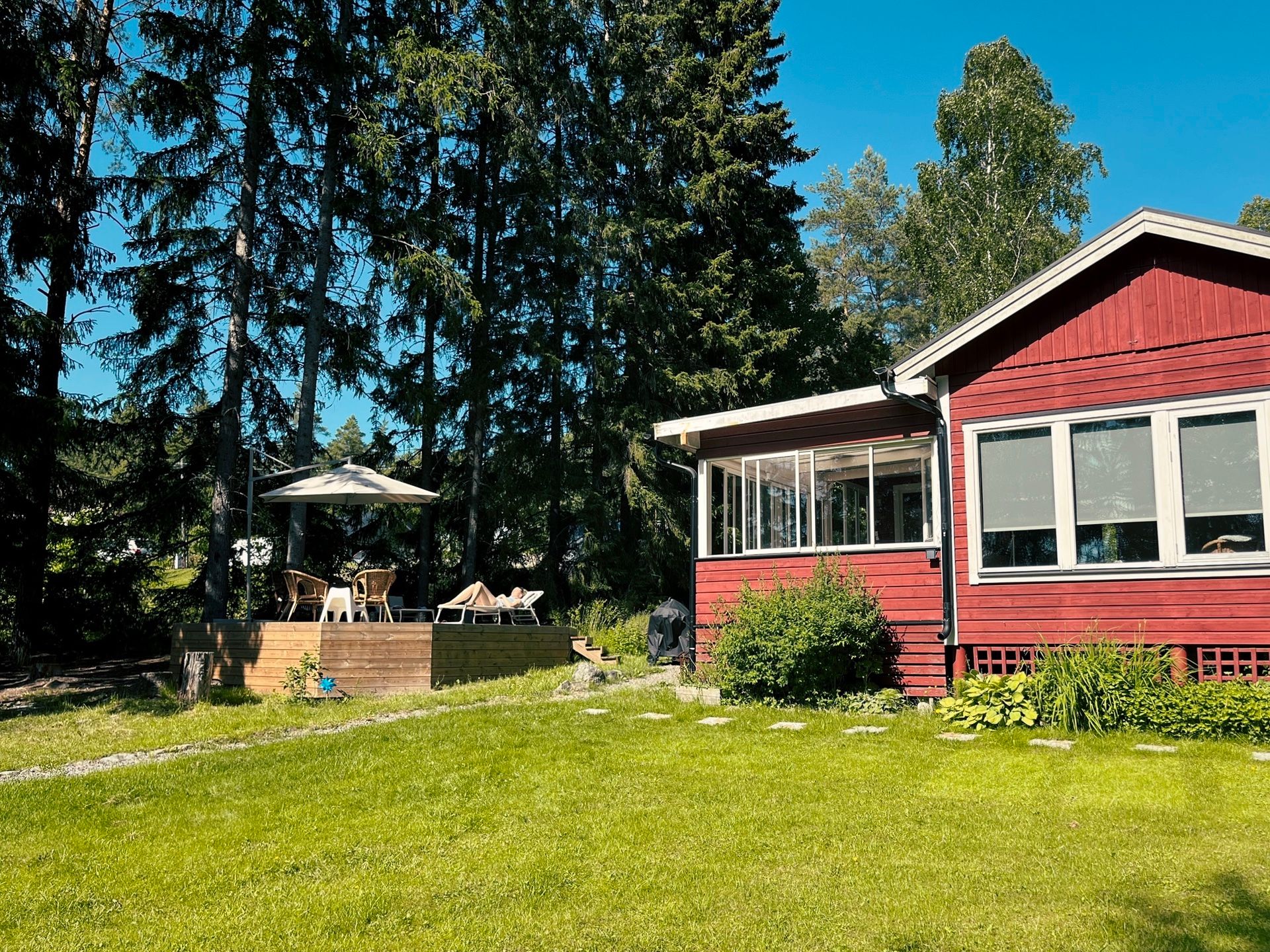 En varm, slö dag från någon gång i somras