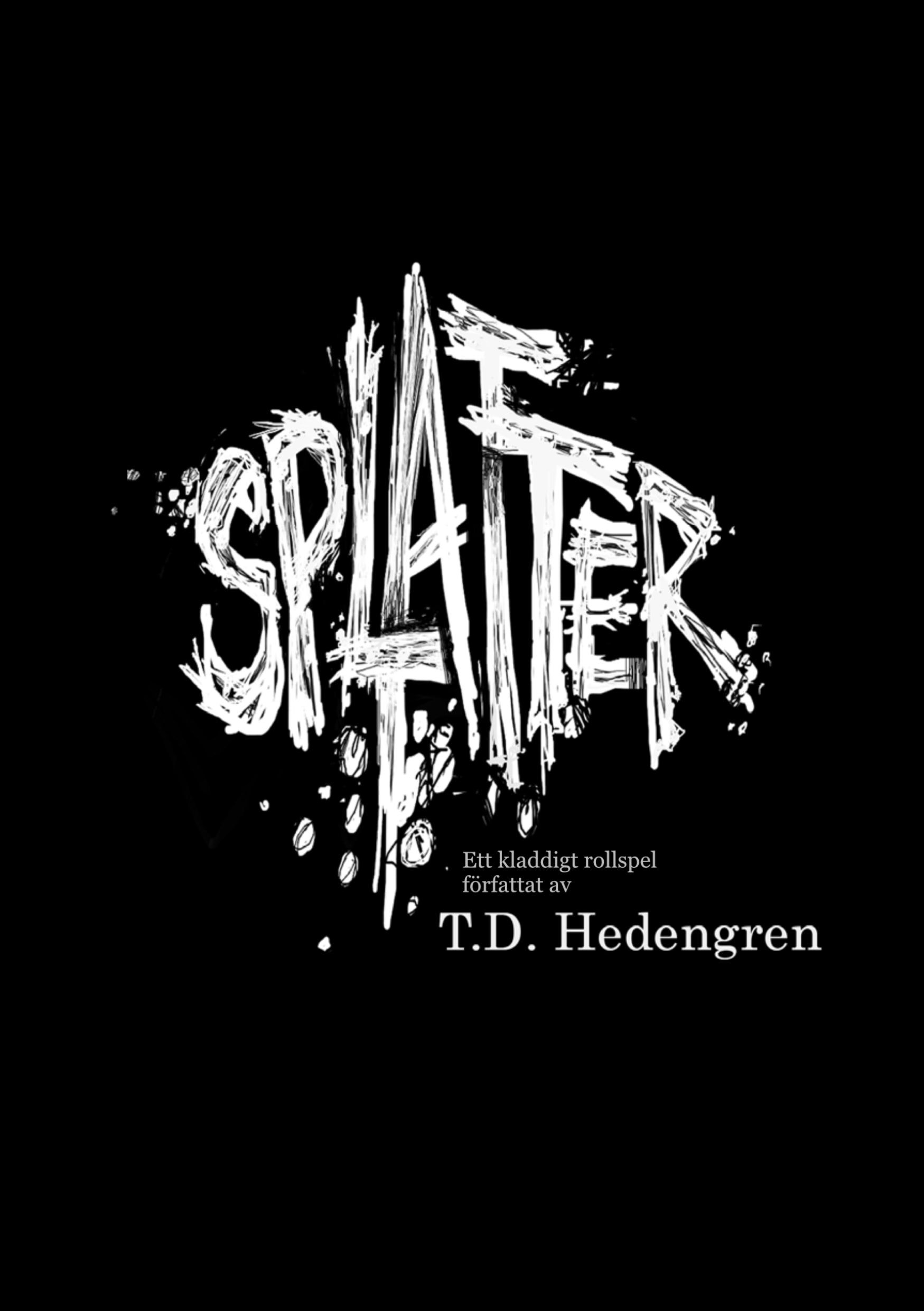 Omslaget till Splatter